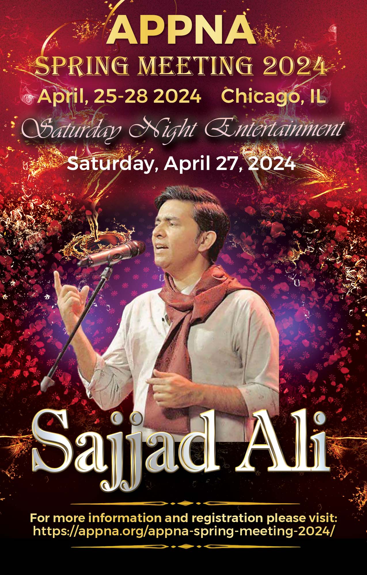 APPNA Saturday night flyer